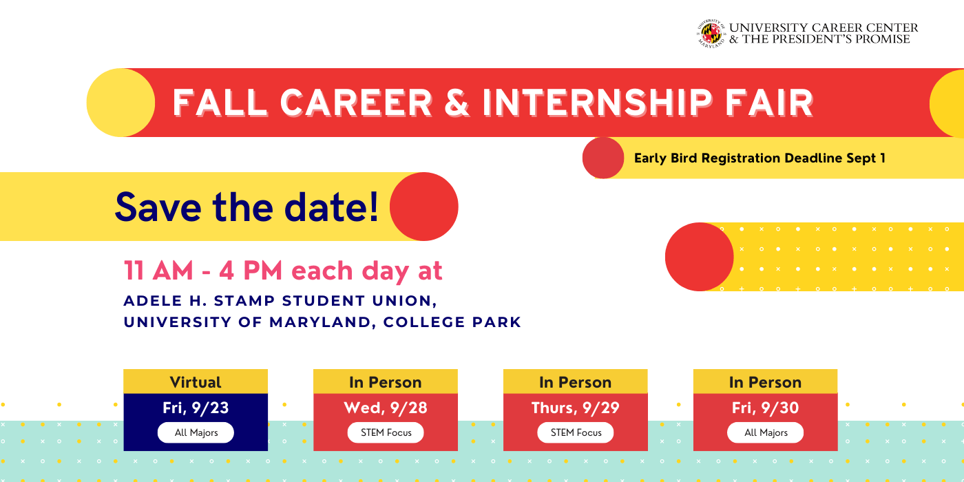 Career Fairs Recruiting Events University Career Center The President s Promise